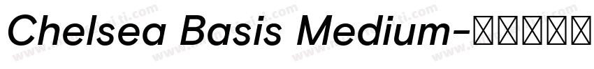 Chelsea Basis Medium字体转换